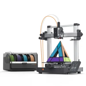 Test Anycubic Kobra 3 Combo — Le multicolore abordable face au Bambu AMS