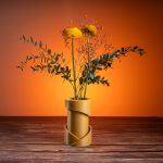 Solaris – Vase design ocre - Image 2