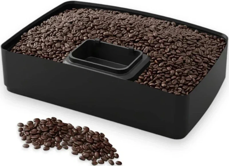 Rehausse Bac à Grains Delonghi Magnifica S 750g - Impression 3D artisanale Made in France - CreaMod3D