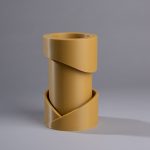 Solaris – Vase design ocre - Image 1
