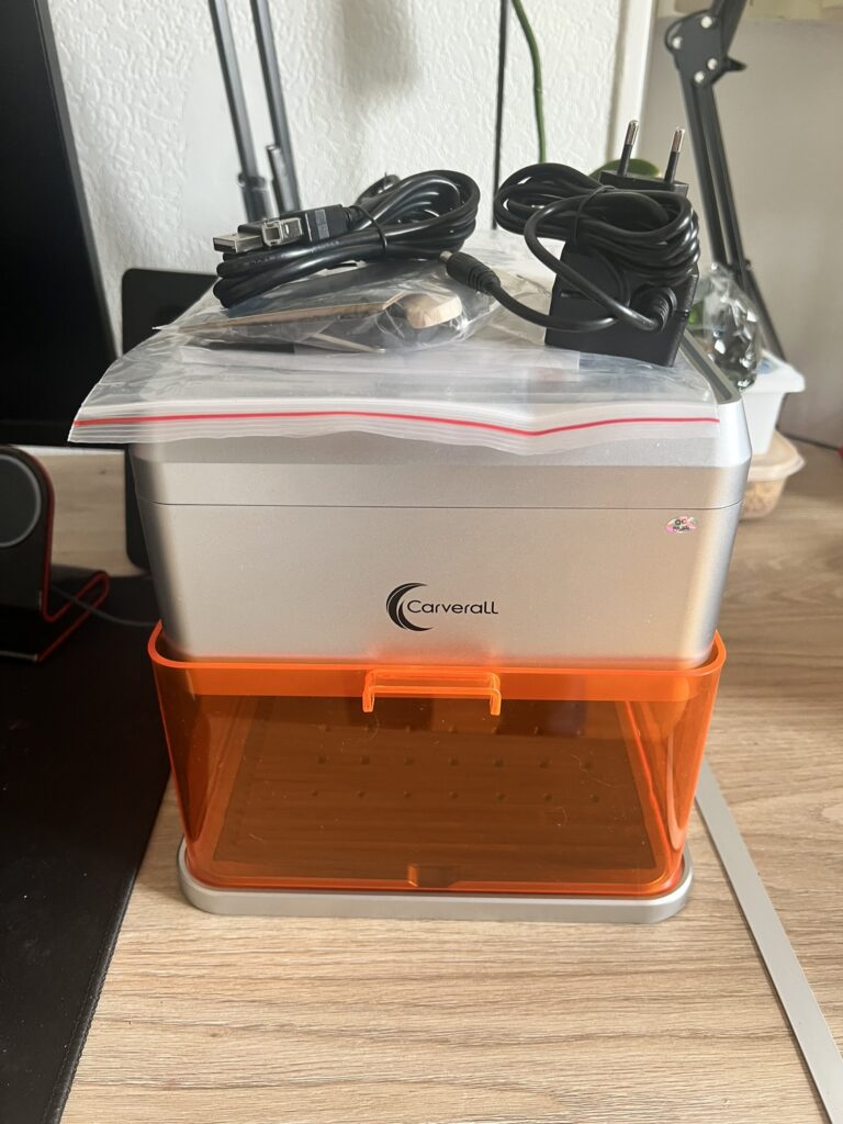 Test Carverall A1Pro Mini — Graveur Laser FDA Class 1